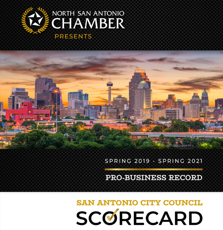 2019-2021 North San Antonio Chamber | City Council Scorecard